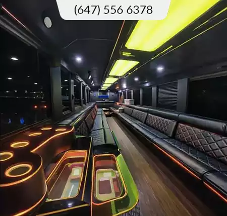 Limo Bus 2 Interior
